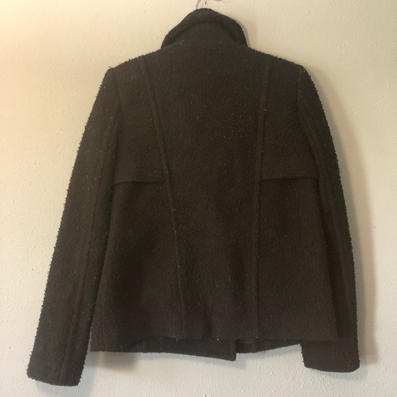 Alexander Wang Wool Button Collar Coat - Picture 3 of 9